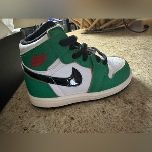 Lucky green 1s high top